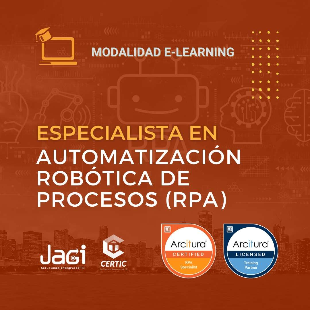 Especialista en Automatización Robótica de Procesos [RPA] TEMARIO [EL ...